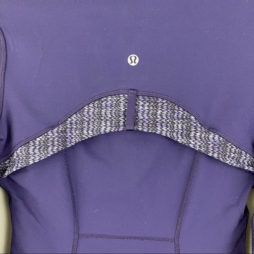LULULEMON Dense Purple Ziggy Wee Caspian Define Jacket - Picture 14 of 15